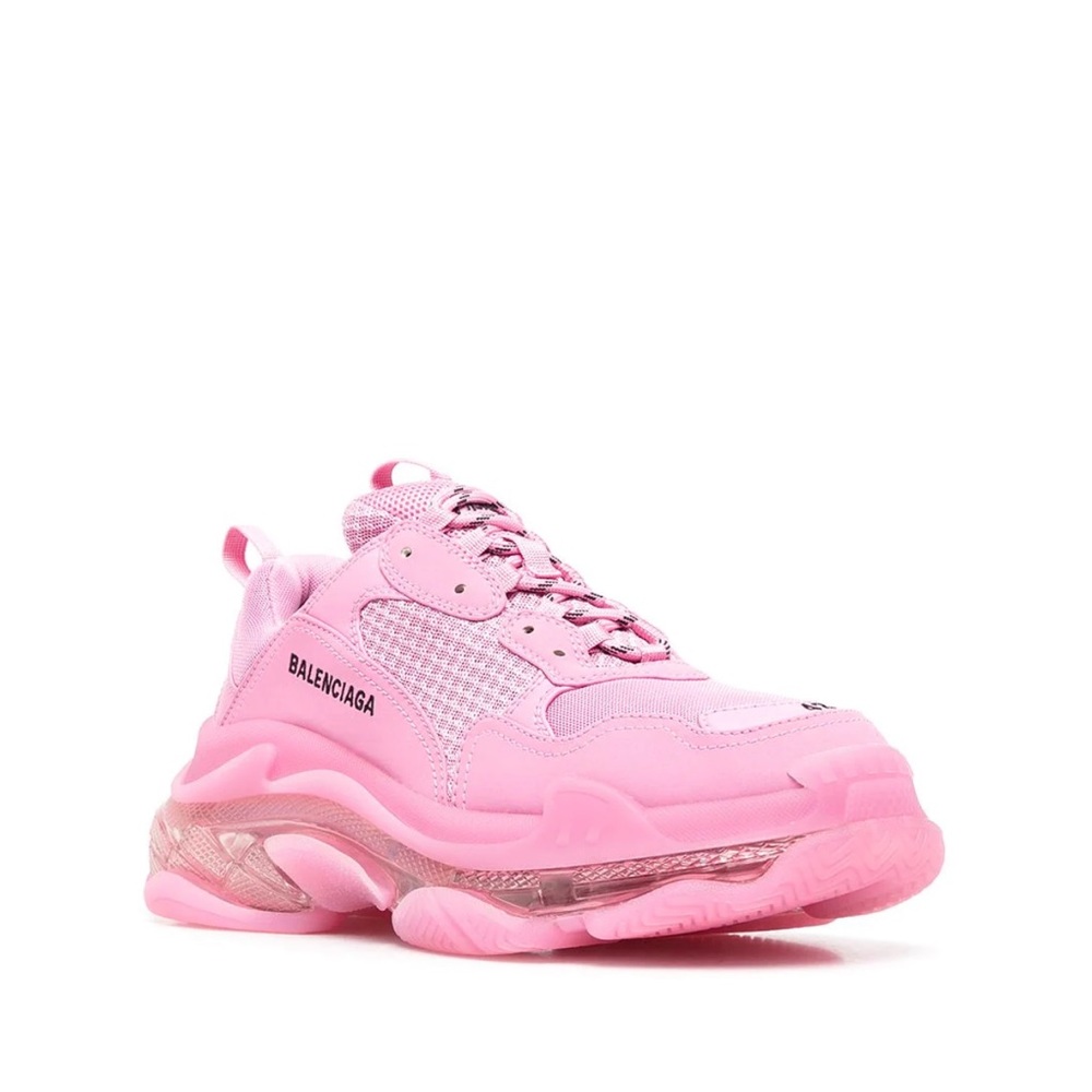 Used Balenciaga triple s sneaker pink